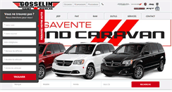 Desktop Screenshot of gosselinauto.com